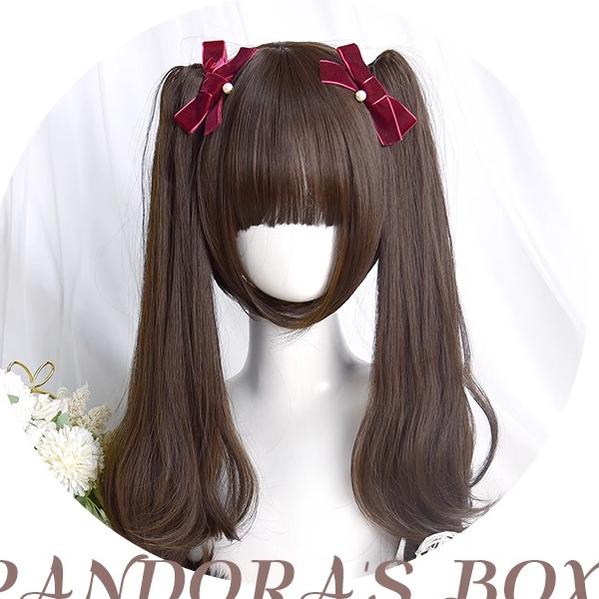 Sinwavy - Pandora's Box - Lolita Short Wig with Cute Double Ponytails - Image 29