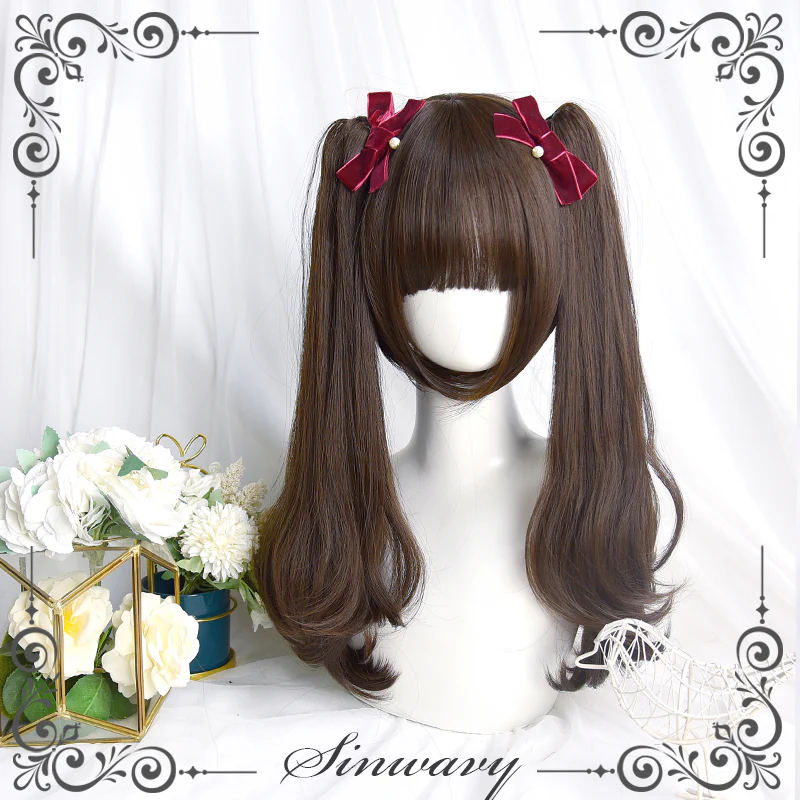 Sinwavy - Pandora's Box - Lolita Short Wig with Cute Double Ponytails - Image 30