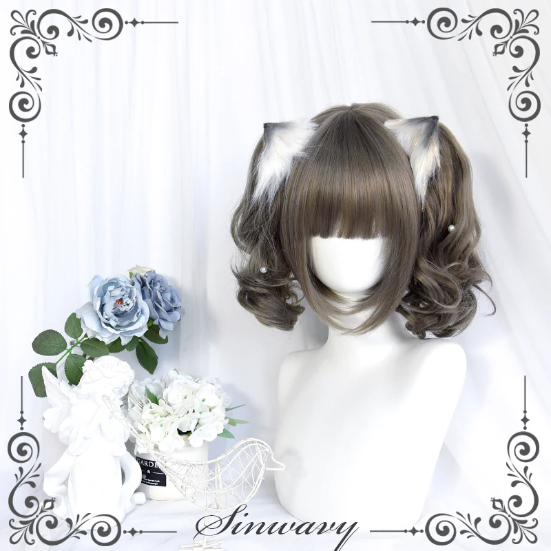Sinwavy - Pandora's Box - Lolita Short Wig with Cute Double Ponytails - Image 33