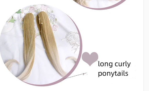 Sinwavy - Pandora's Box - Lolita Short Wig with Cute Double Ponytails - Image 44