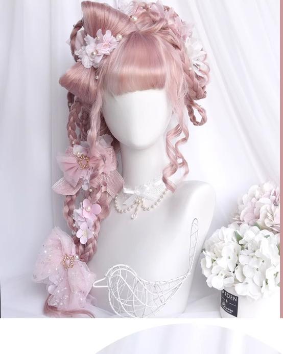 Sinwavy - Waltz - Elegant Lolita Long Curly Wig Multicolors - Image 13