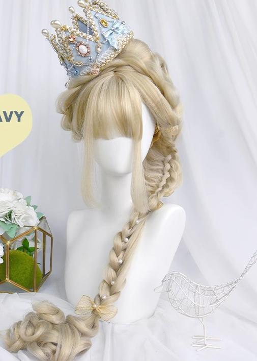 Sinwavy - Waltz - Elegant Lolita Long Curly Wig Multicolors - Image 14