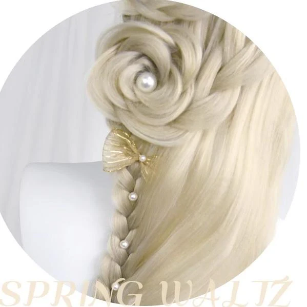 Sinwavy - Waltz - Elegant Lolita Long Curly Wig Multicolors - Image 18
