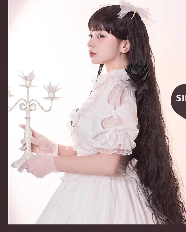 Sinwavy - Waltz - Elegant Lolita Long Curly Wig Multicolors - Image 4