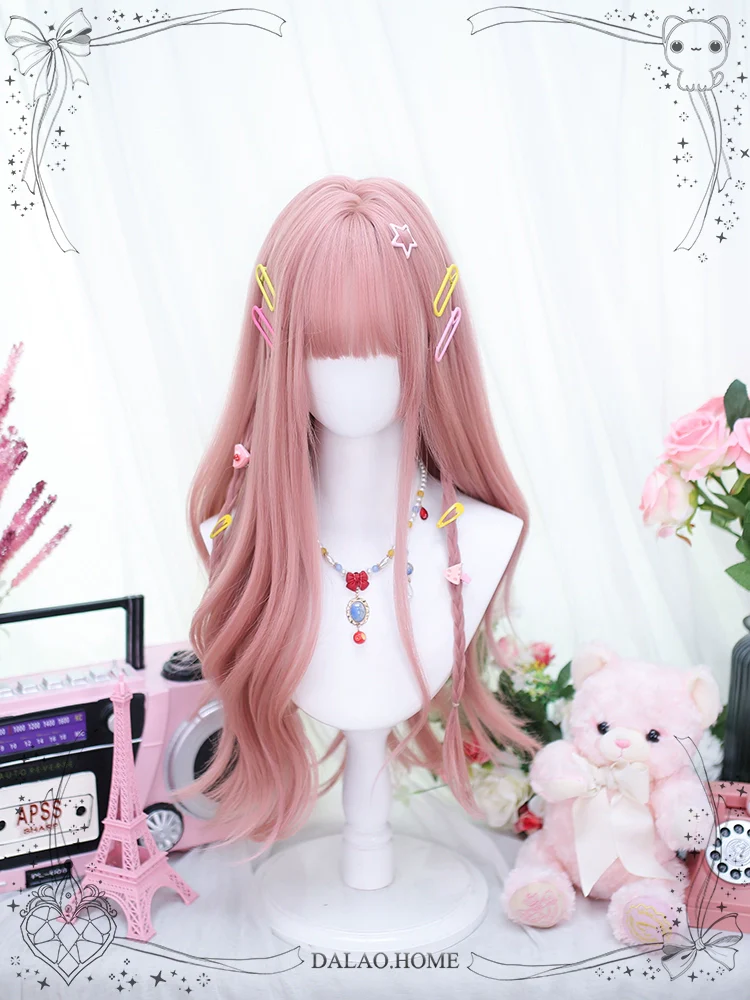 Dalao Home - Solid Lolita Wig, Long Curly - Image 3