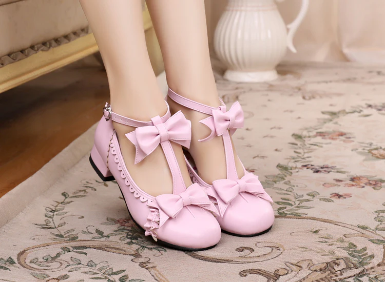 Mengjiang Kiri - Sweet Lolita Gorgeous Leather Shoes - Image 12