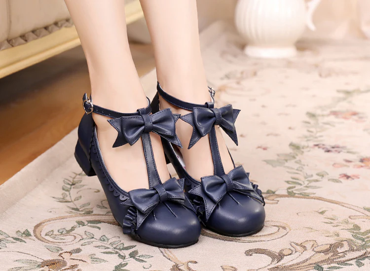 Mengjiang Kiri - Sweet Lolita Gorgeous Leather Shoes - Image 18