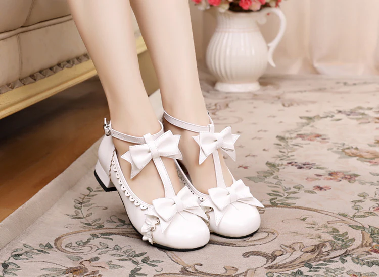 Mengjiang Kiri - Sweet Lolita Gorgeous Leather Shoes - Image 20