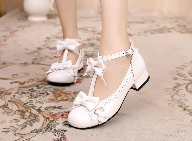Mengjiang Kiri - Sweet Lolita Gorgeous Leather Shoes - Image 22
