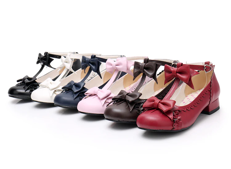 Mengjiang Kiri - Sweet Lolita Gorgeous Leather Shoes - Image 5