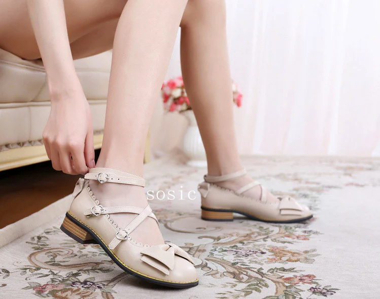 Sweet Lolita Low Heel Shoes Multicolors - Image 12