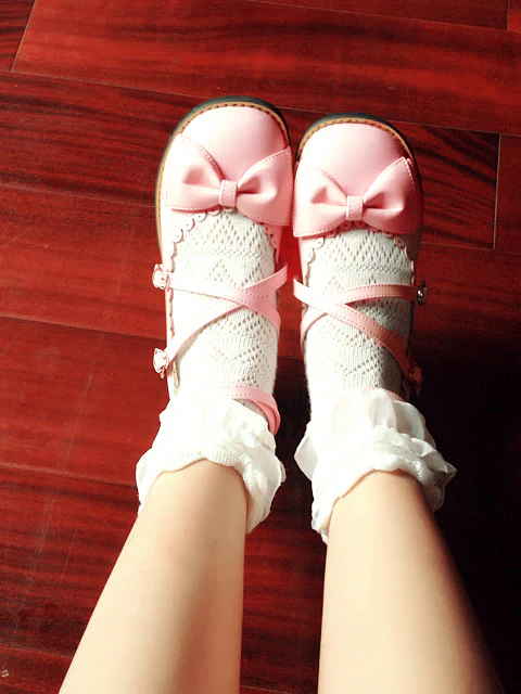 Sweet Lolita Low Heel Shoes Multicolors - Image 6