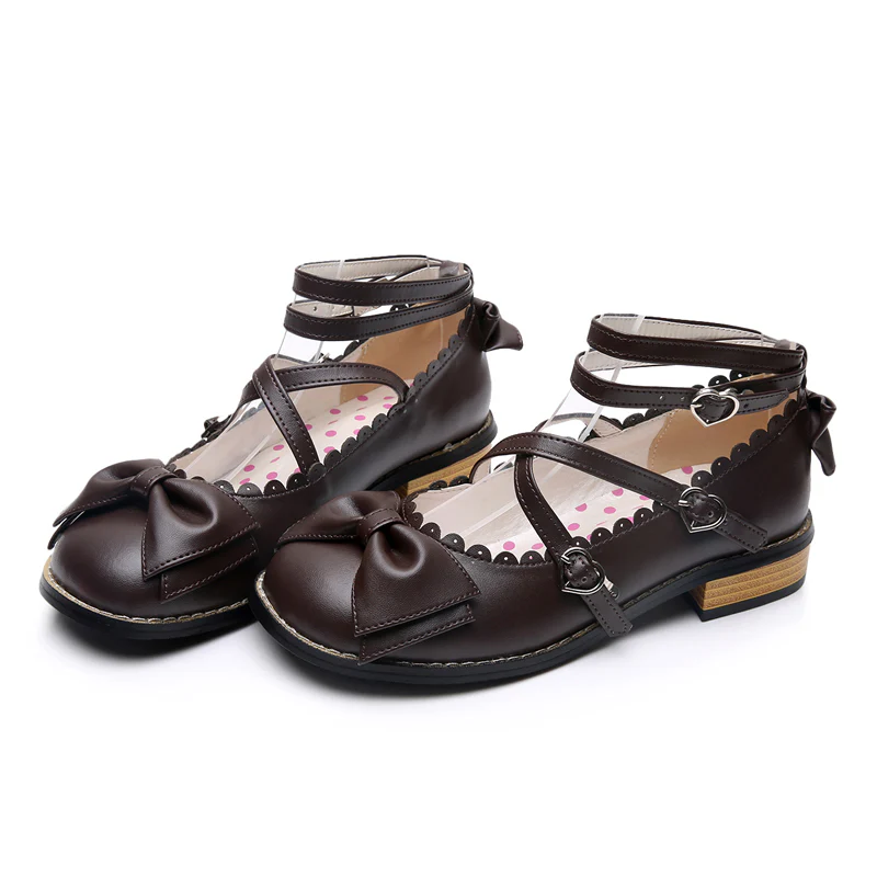 Sweet Lolita Low Heel Shoes Multicolors - Image 8