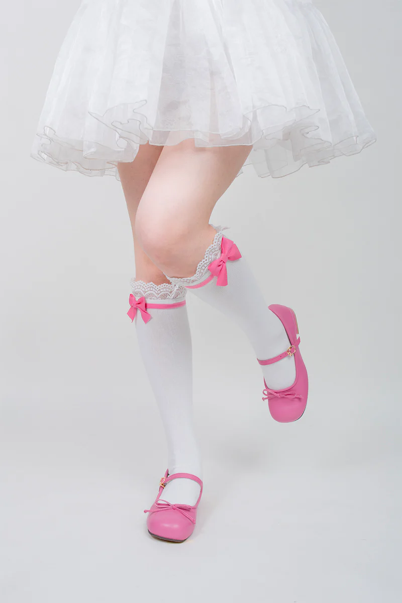 Roji roji - Spring Bow Lace Sweet Cotton Socks - Image 10