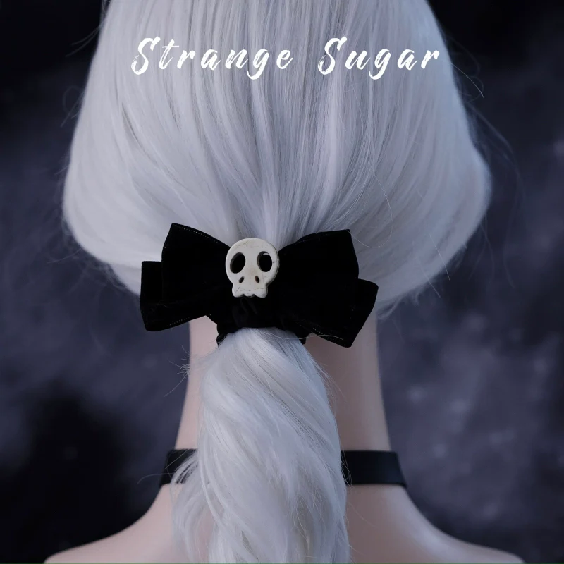 Strange Sugar - Gothic Hair Accessories Set Skulls Sharks Lolita Clips Headbands - Image 11