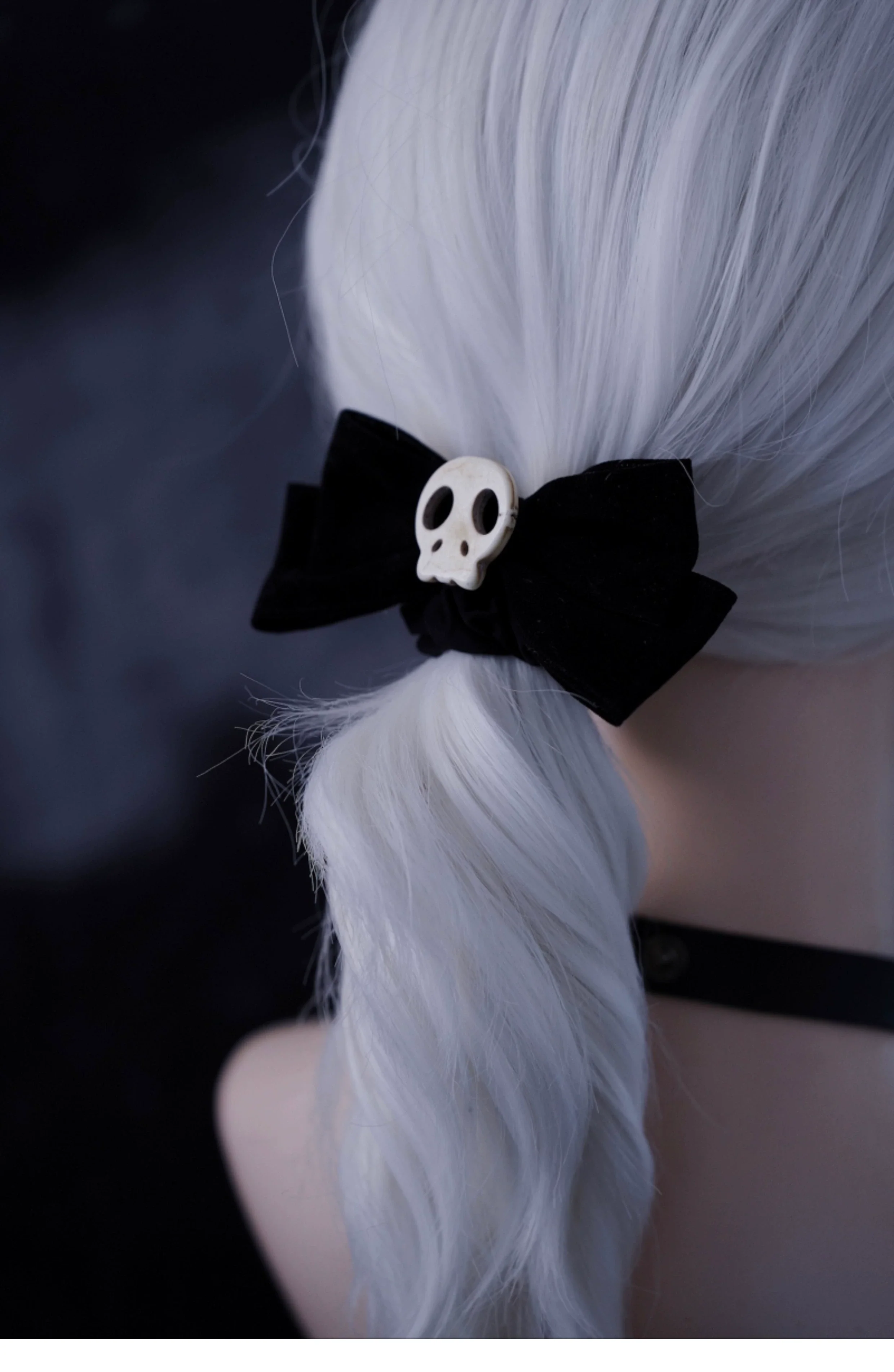 Strange Sugar - Gothic Hair Accessories Set Skulls Sharks Lolita Clips Headbands - Image 35
