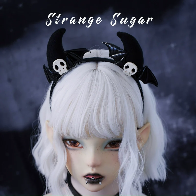 Strange Sugar - Gothic Hair Accessories Set Skulls Sharks Lolita Clips Headbands - Image 4