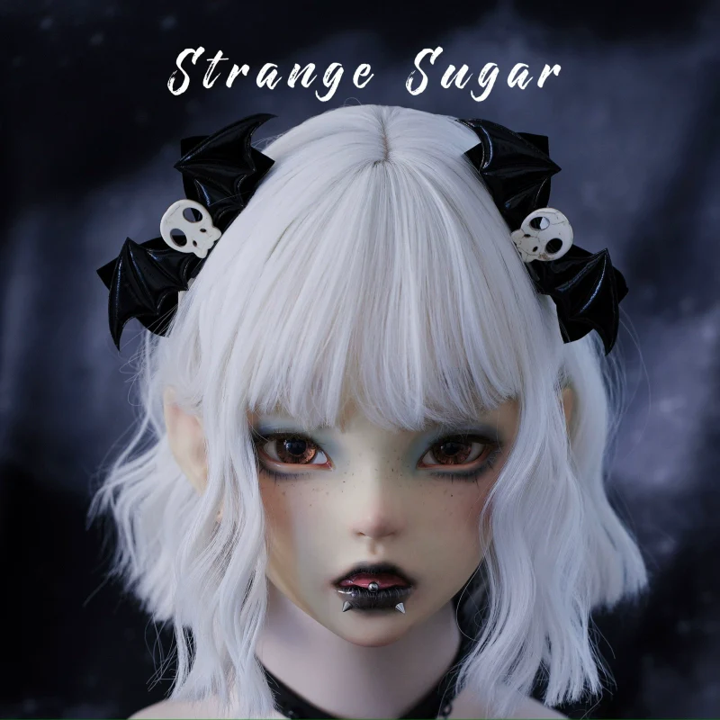 Strange Sugar - Gothic Hair Accessories Set Skulls Sharks Lolita Clips Headbands - Image 5