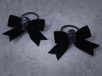 Strange Sugar - Gothic Headdress, Hallowen Skull Bat Hairclip - Image 11
