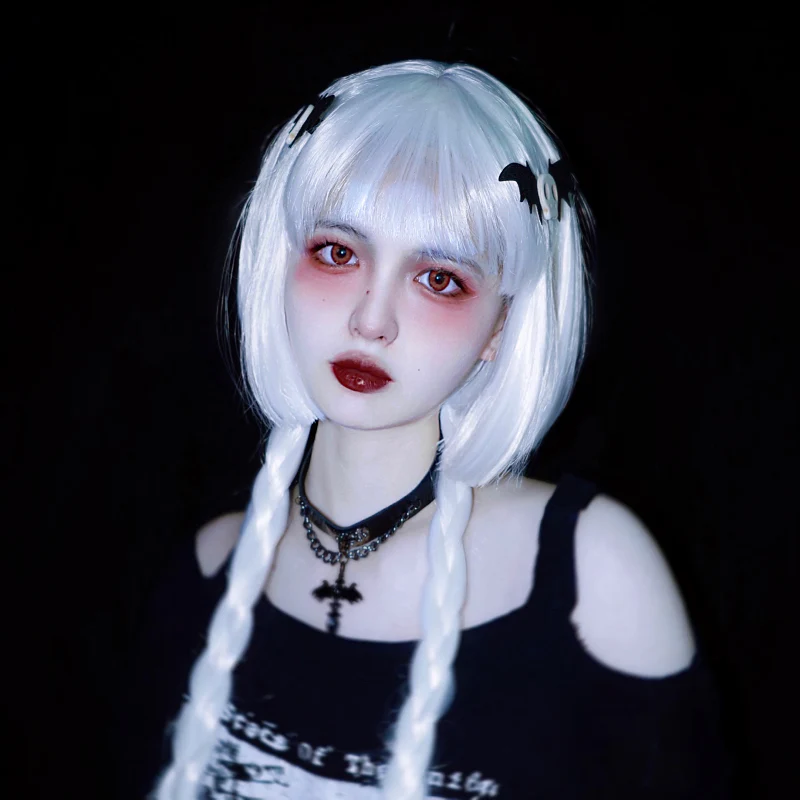 Strange Sugar - Gothic Headdress, Hallowen Skull Bat Hairclip - Image 13
