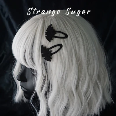 Strange Sugar - Gothic Headdress, Hallowen Skull Bat Hairclip - Image 17