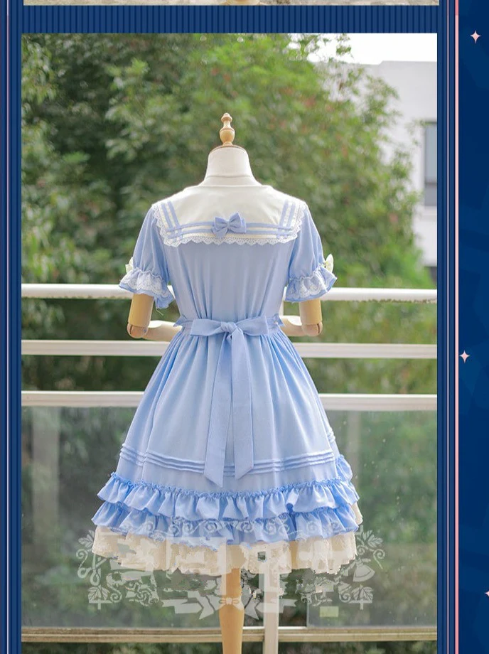 Long Sleeve Sweet Lolita OP - Image 7