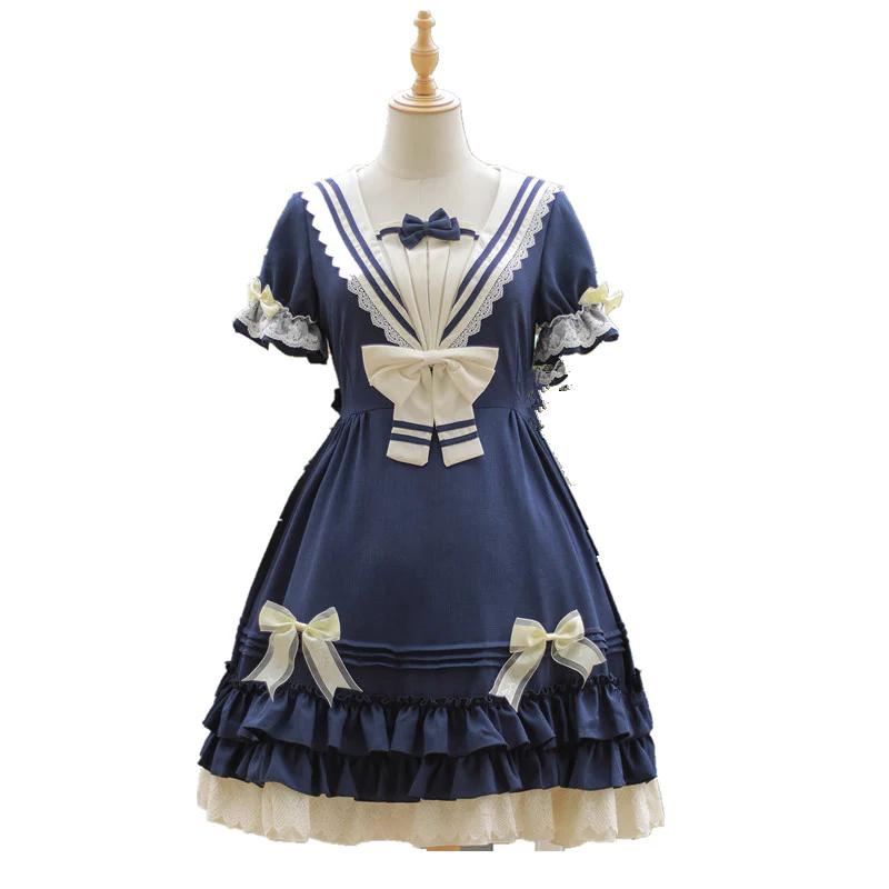 Long Sleeve Sweet Lolita OP - Image 8