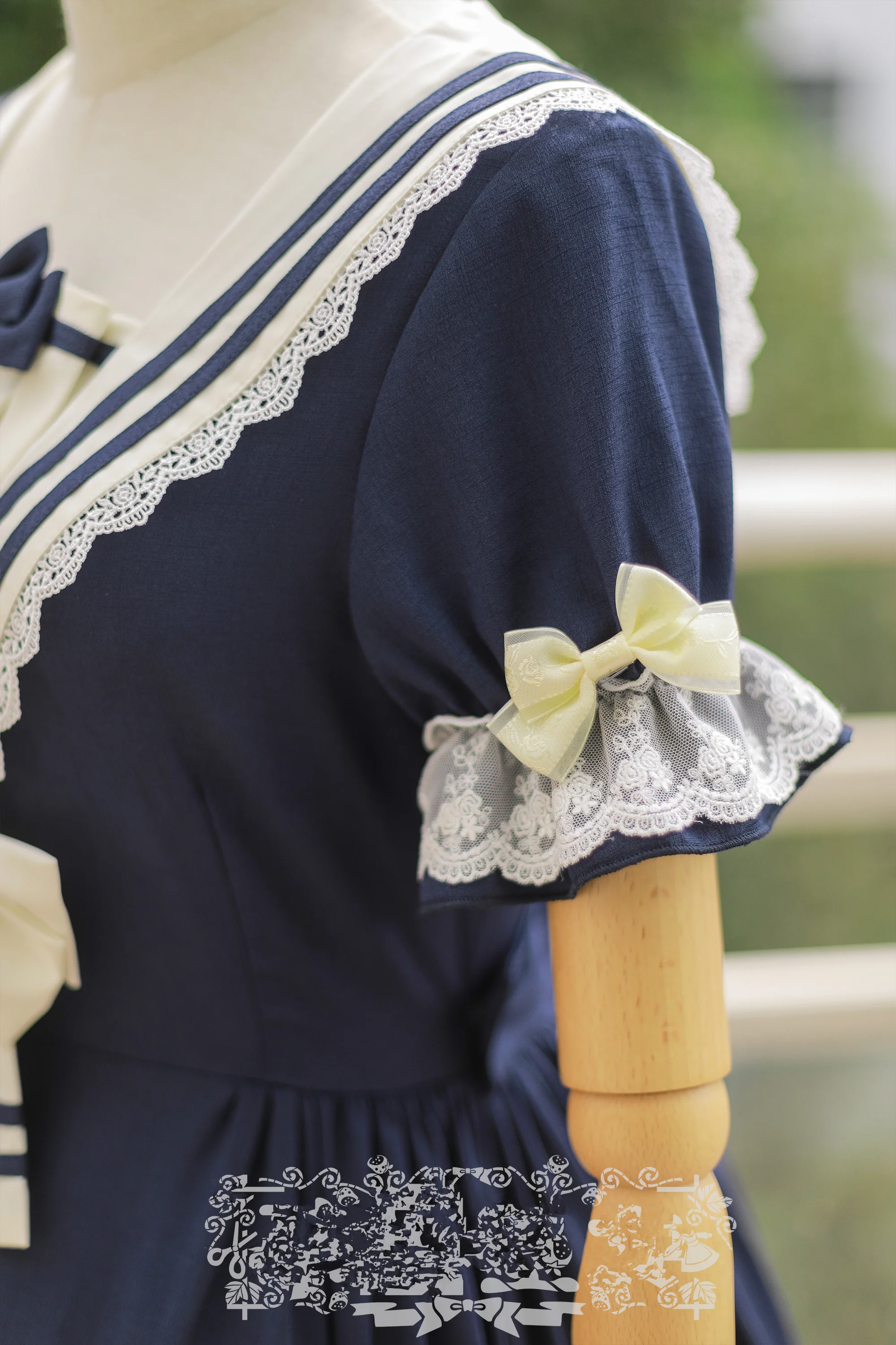 Long Sleeve Sweet Lolita OP - Image 9
