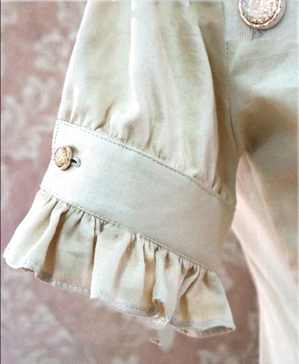 Multicolors Short Sleeve Cotton Lolita Blouse - Image 6
