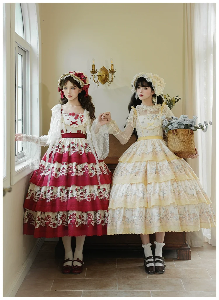 With PUJI - Letters and Poetry - Summer Classic Lolita Tulle Lace Bolero with Multi-Color - Image 13