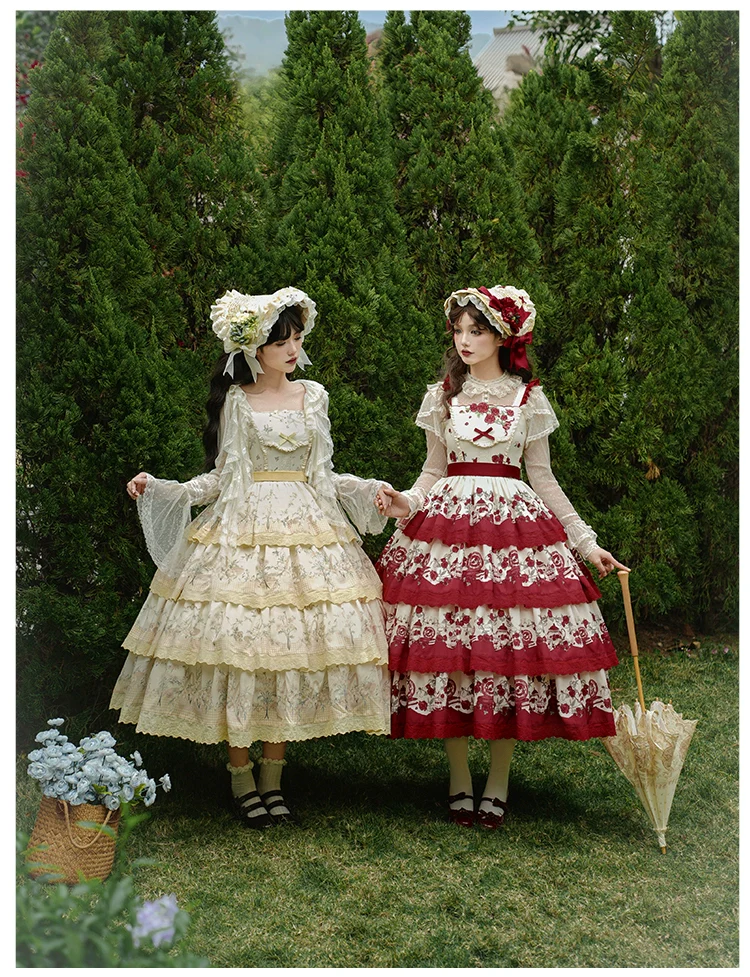 With PUJI - Letters and Poetry - Summer Classic Lolita Tulle Lace Bolero with Multi-Color - Image 14