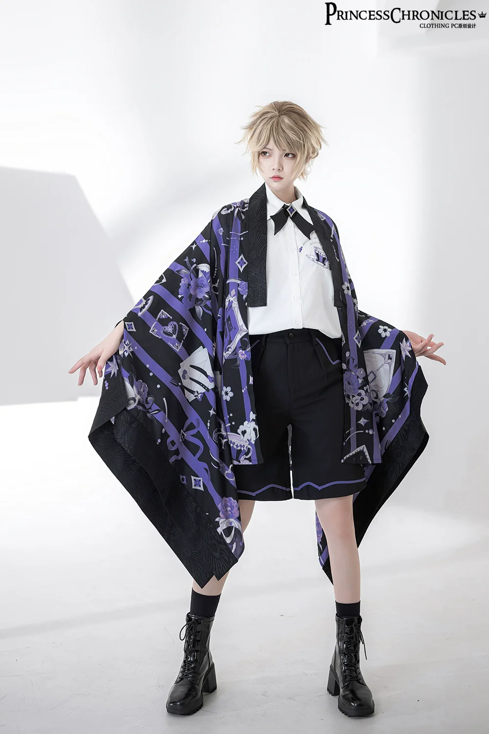 Summer Sunscreen Loose Vintage Printed Haori Outerwear - Image 6