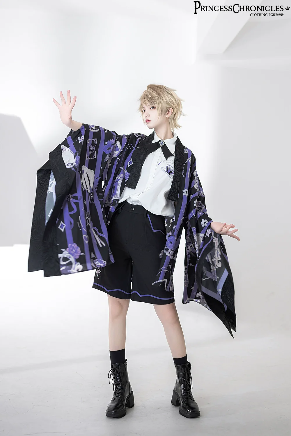 Summer Sunscreen Loose Vintage Printed Haori Outerwear - Image 7