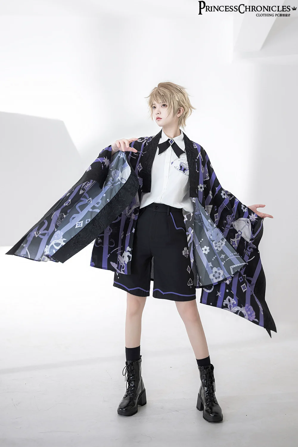 Summer Sunscreen Loose Vintage Printed Haori Outerwear - Image 8