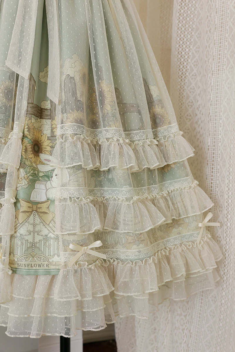 Sunflower - Elegant Lolita JSK Dress - Image 15