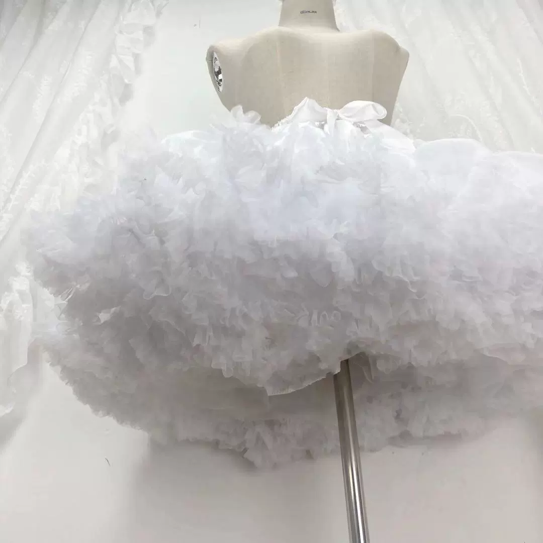 Super Puffy Lolita White Petticoat - Image 3