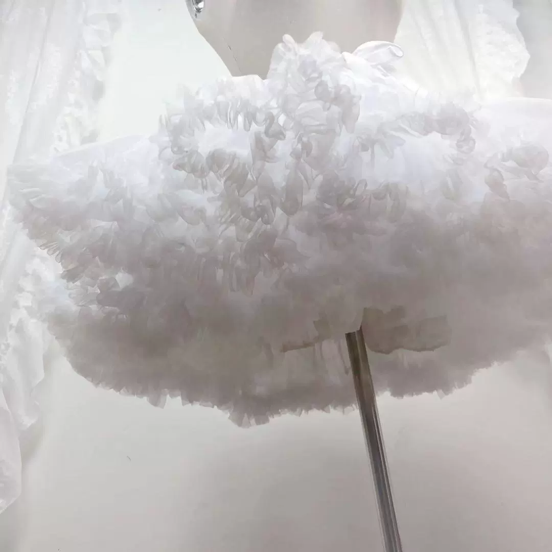 Super Puffy Lolita White Petticoat - Image 5