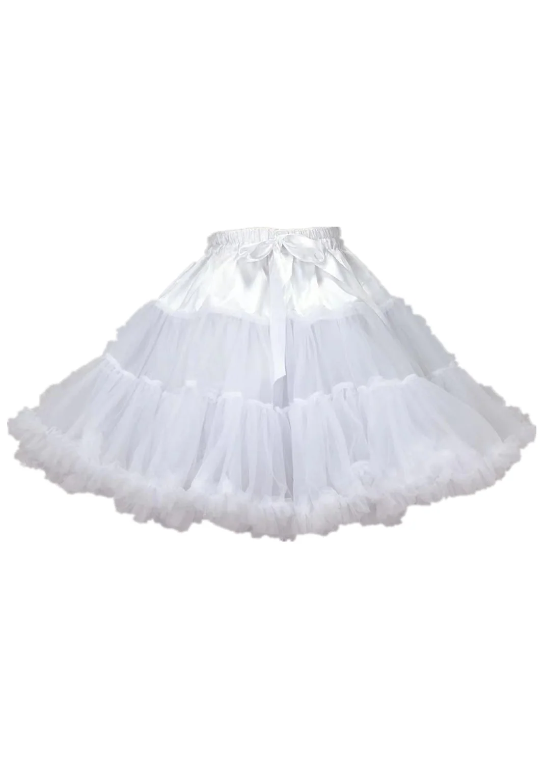 Super Puffy Lolita White Petticoat - Image 6