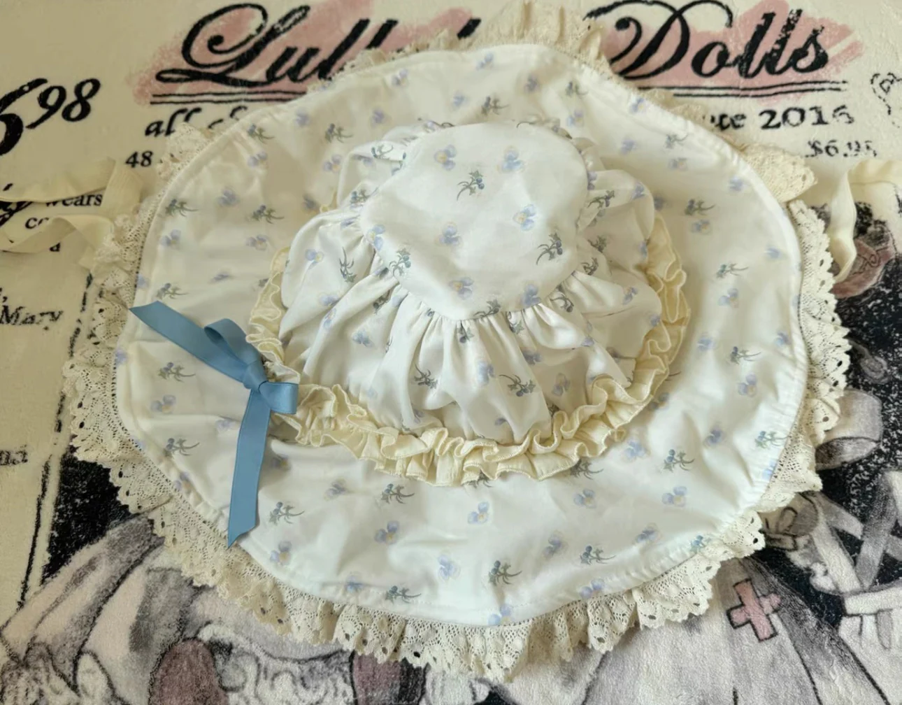 Akiyama Future Studio - Blueberry Tart Party - Sweet Blue Lolita Salopette Dress Blueberry Tart Print JSK Dress - Image 23