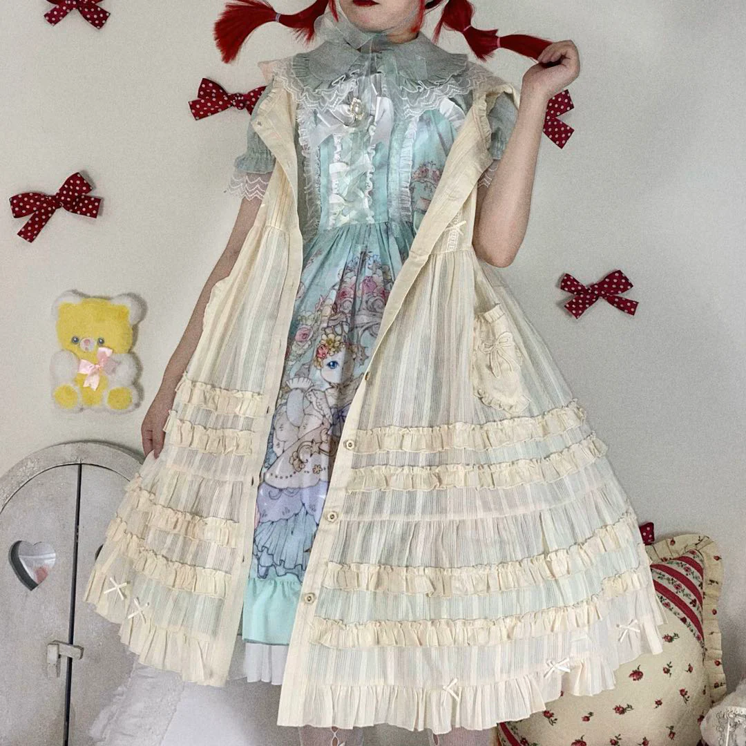 Sweet Lolita Golilla Short Sleeve Shirt - Image 45