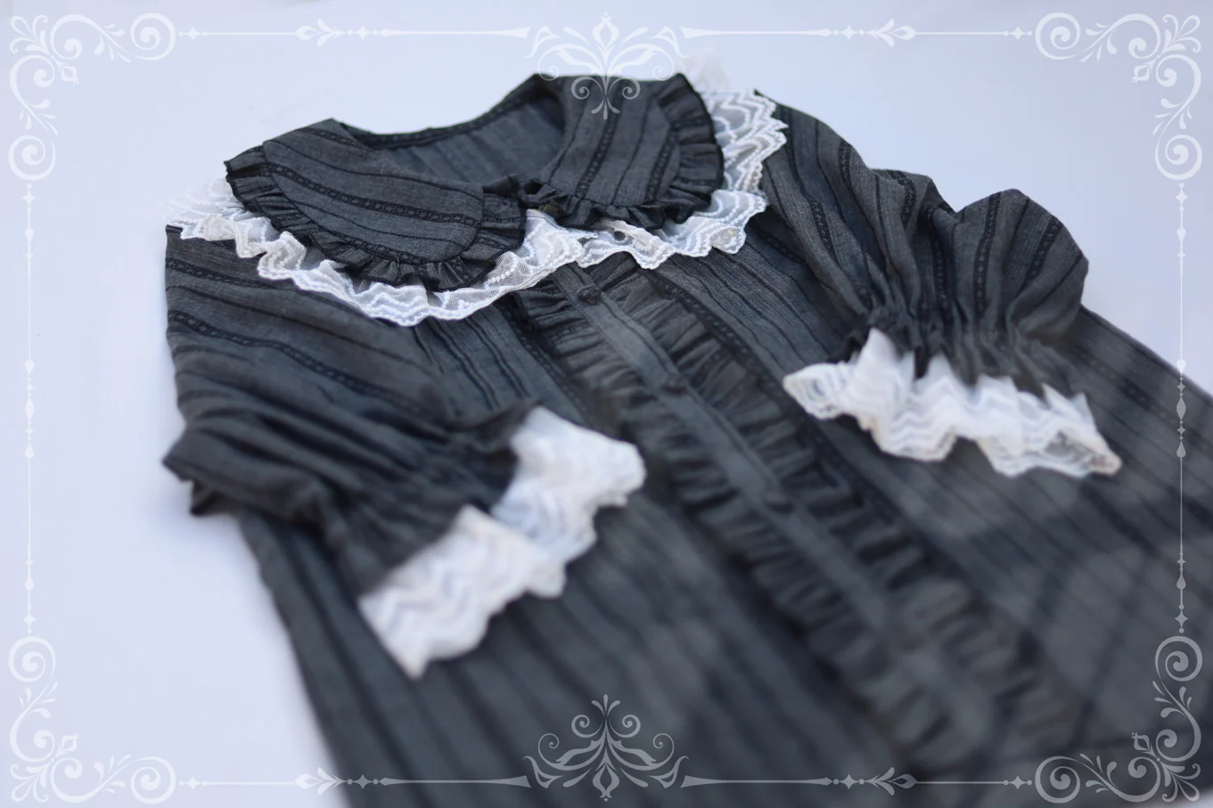 Sweet Lolita Golilla Short Sleeve Shirt - Image 48
