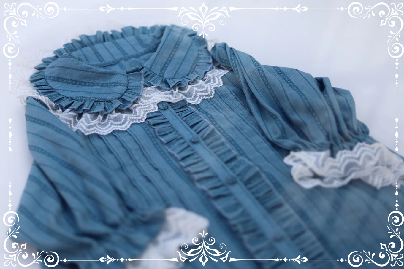 Sweet Lolita Golilla Short Sleeve Shirt - Image 57
