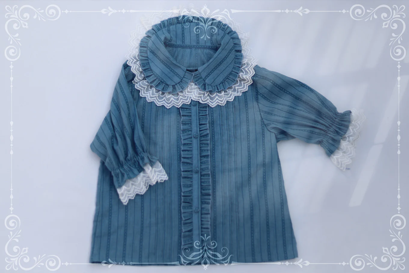 Sweet Lolita Golilla Short Sleeve Shirt - Image 58