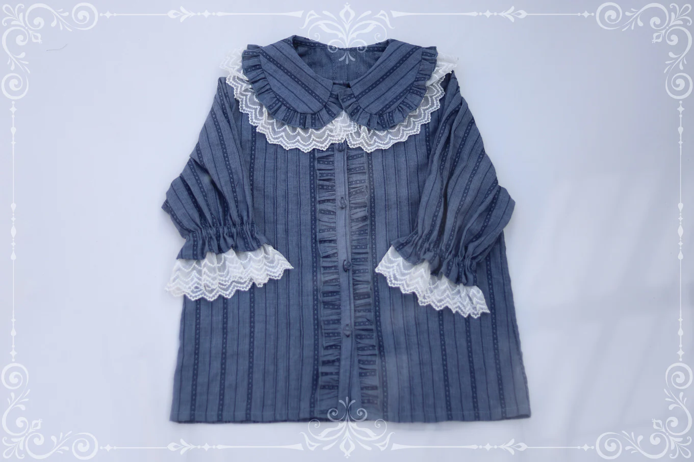 Sweet Lolita Golilla Short Sleeve Shirt - Image 60