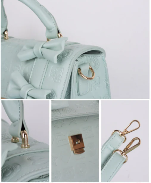 Lovelylota - Sweet Heart Embossed Chocolate Lolita Bag - Image 10