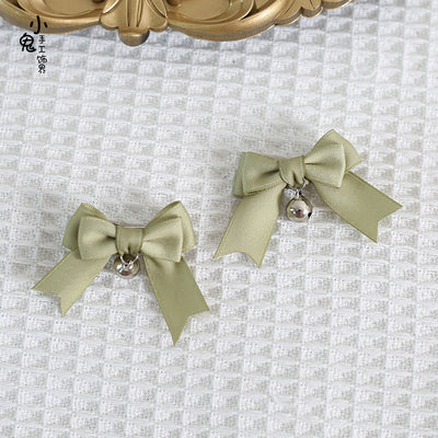 Xiaogui - Sweet Japan Fashion Lolita Bell Bow Clip - Image 15