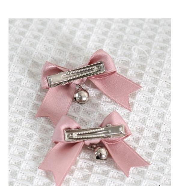 Xiaogui - Sweet Japan Fashion Lolita Bell Bow Clip - Image 18
