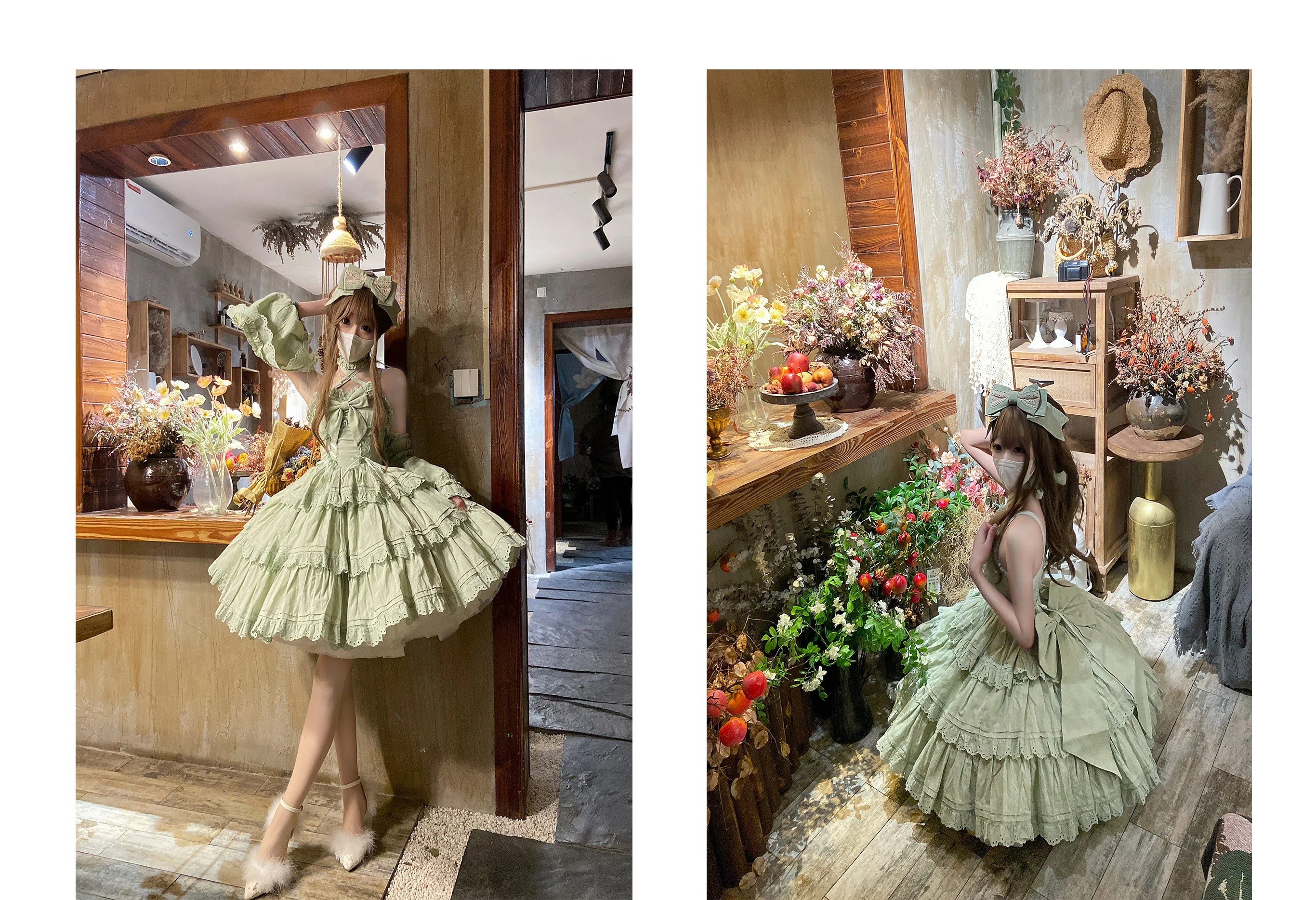MEEKWIND - Miss Flora - Sweet Lolita Accessories Doll-like Headdress - Image 13