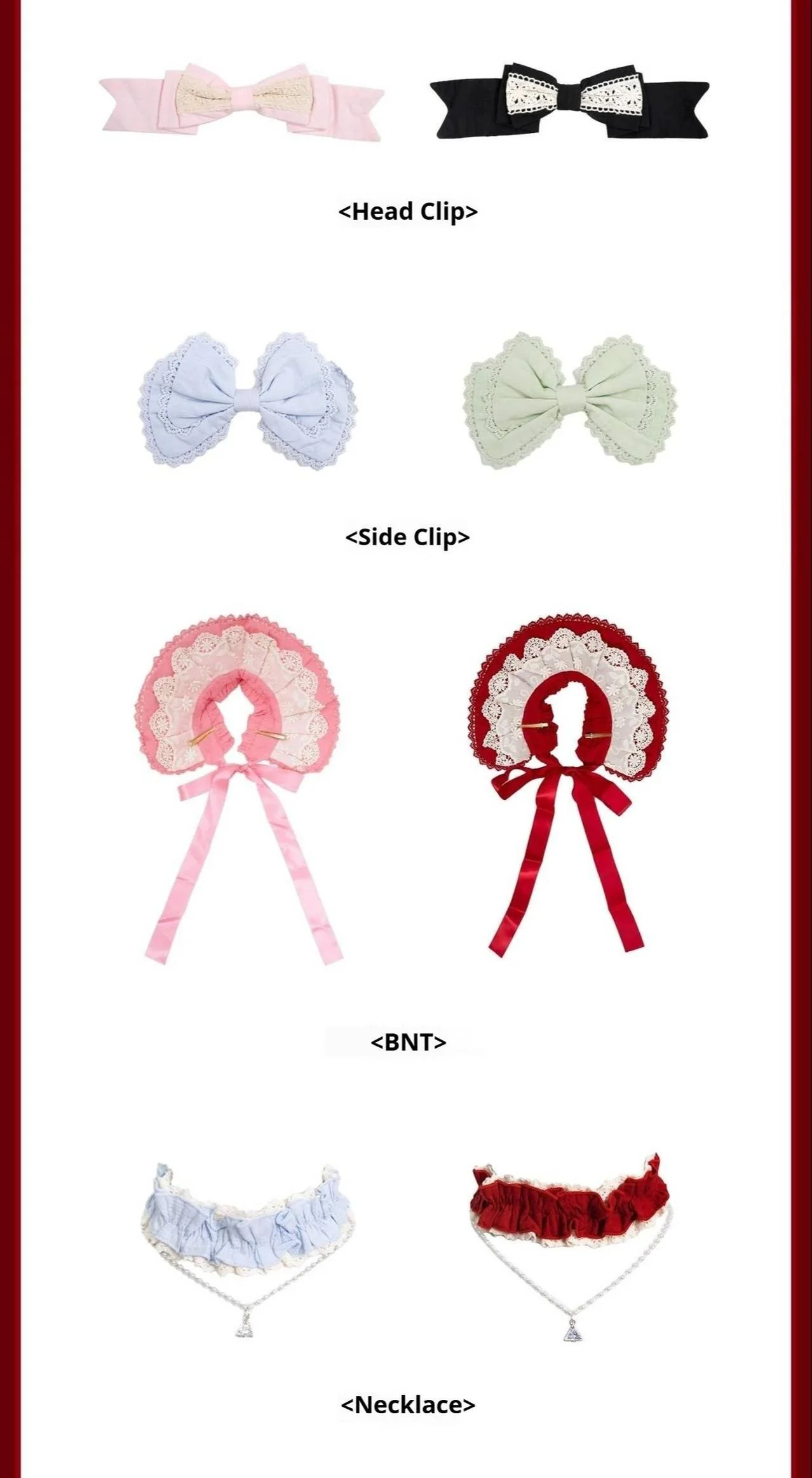 MEEKWIND - Miss Flora - Sweet Lolita Accessories Doll-like Headdress - Image 3