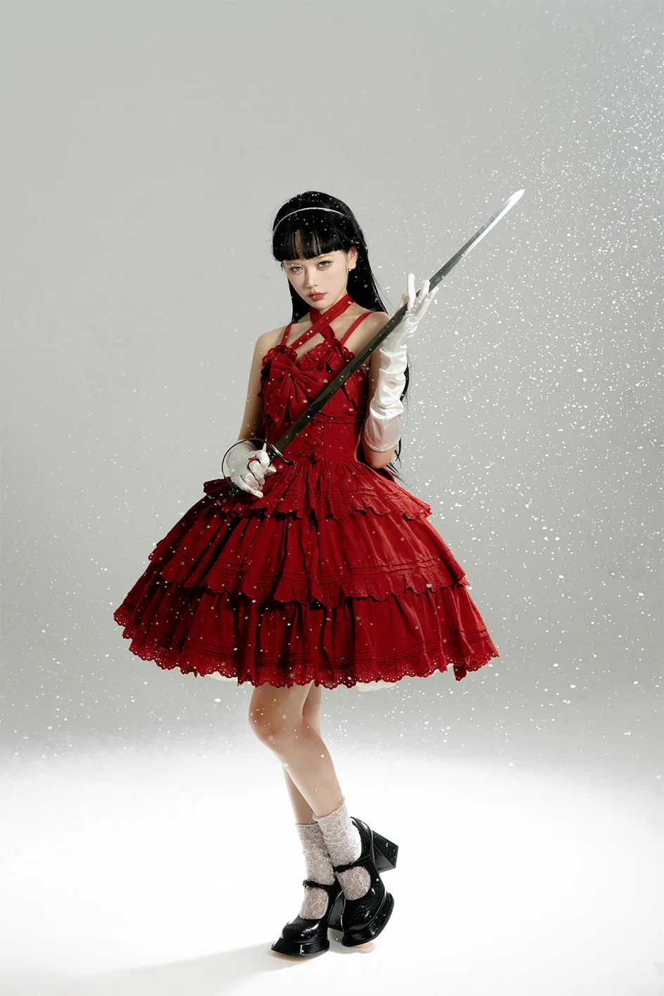MEEKWIND - Miss Flora - Sweet Lolita Accessories Doll-like Headdress - Image 5